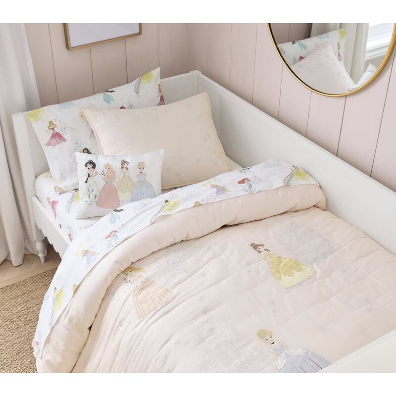 Pottery Barn Kids Disney Princess Castle Sheet Set - Single image number 1